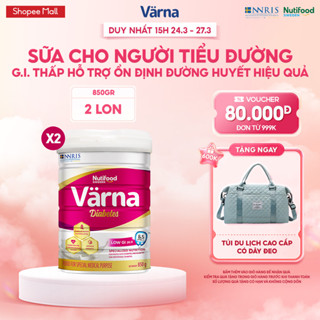 [COMBO ỔN ĐỊNH ĐƯỜNG HUYẾT 2] Combo 2 Lon Sữa Bột Cho Người Tiểu Đường Diabetes (Lon 850g) GI Thấp Ổn Định Đường Huyết