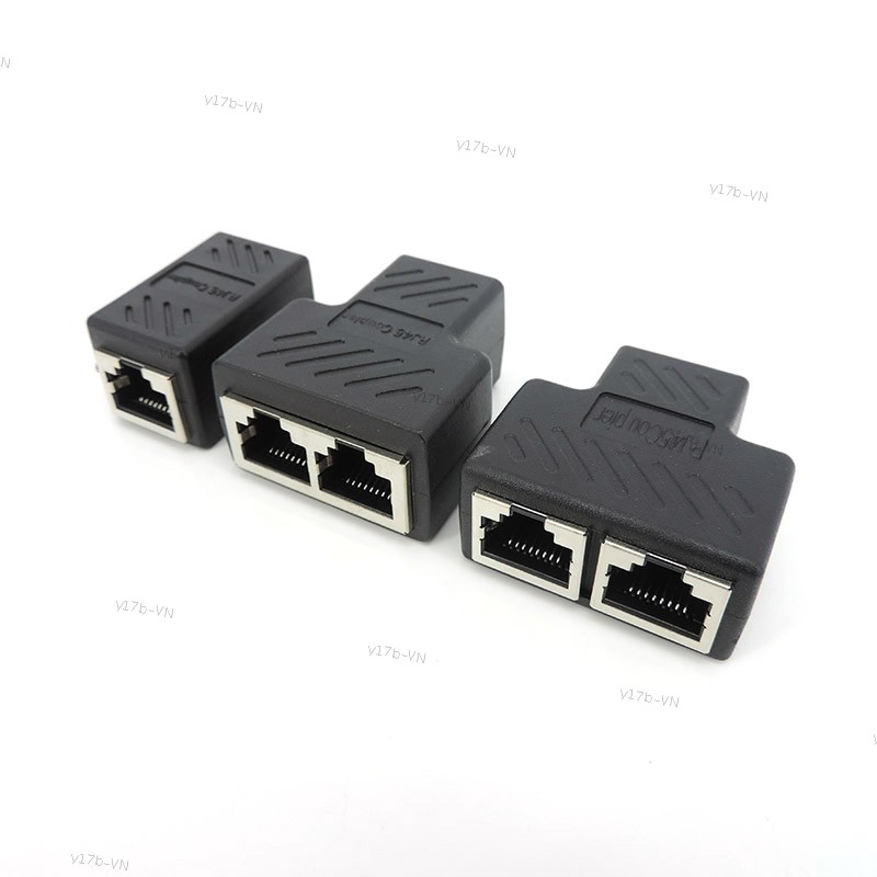 3 loại RJ45 sang 2 chiều RJ45 Bộ chia kết nối Mạng mở rộng Ethernet Bộ chuyển đổi Kabel Giao diện Gi