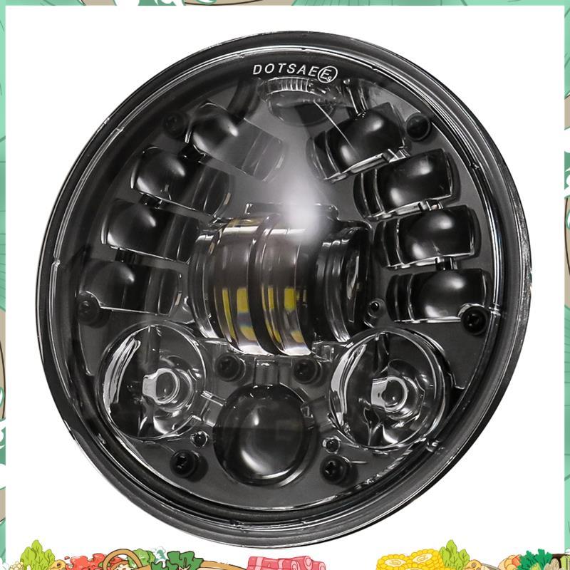 Đa Năng 5.75 Inch Đèn Pha LED 5 3 / 4 Inch LED DRL Hi / Lo 36W Chùm Xe Máy Bật Đèn Pha Chạy Ban Ngày