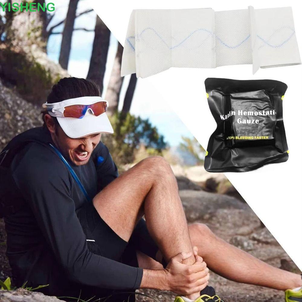 Gạc Chitosan Kaolin dành cho xử lý vết thương khẩn cấp, làm từ vải không dệt ngâm tẩm kaolin