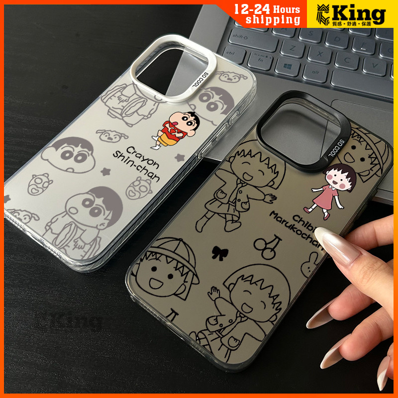 Ốp lưng crayon_shin_chan_de_thuong iPhone 15 IPhone 14Pro Người Nhện iPhone 13 PRO MAX 12 Pro 11 16 