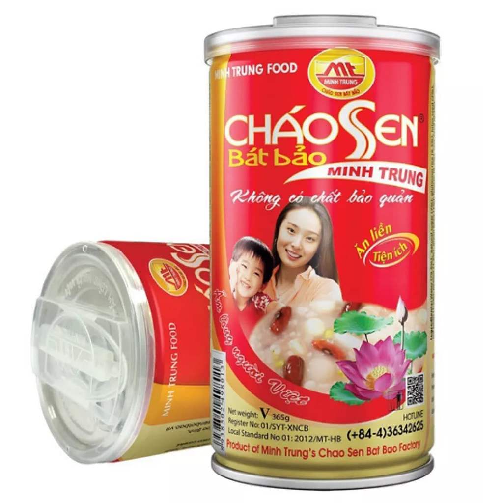 Cháo sen bát bảo Minh Trung