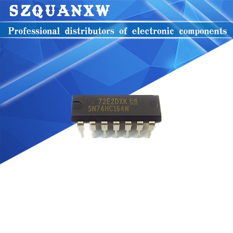 10 CÁI SN74HC164N DIP14 SN74HC164 DIP 74HC164N 74HC164 IC mới và nguyên bản