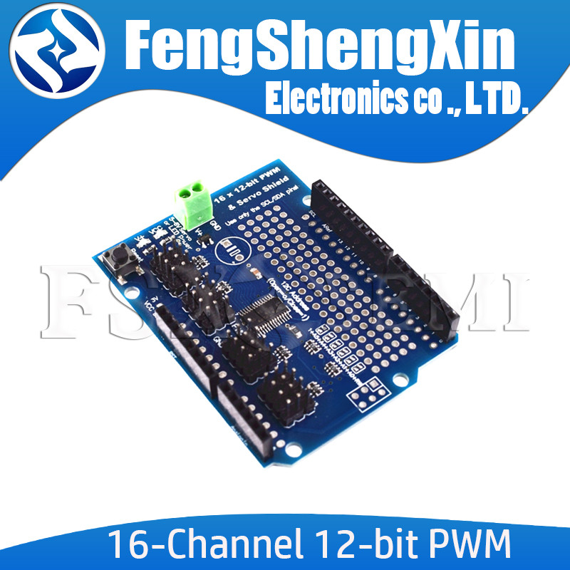 Giao diện 16 kênh 12 bit PWM / Servo Driver-I2C PCA9685 cho mô-đun lá chắn arduino hoặc Raspberry