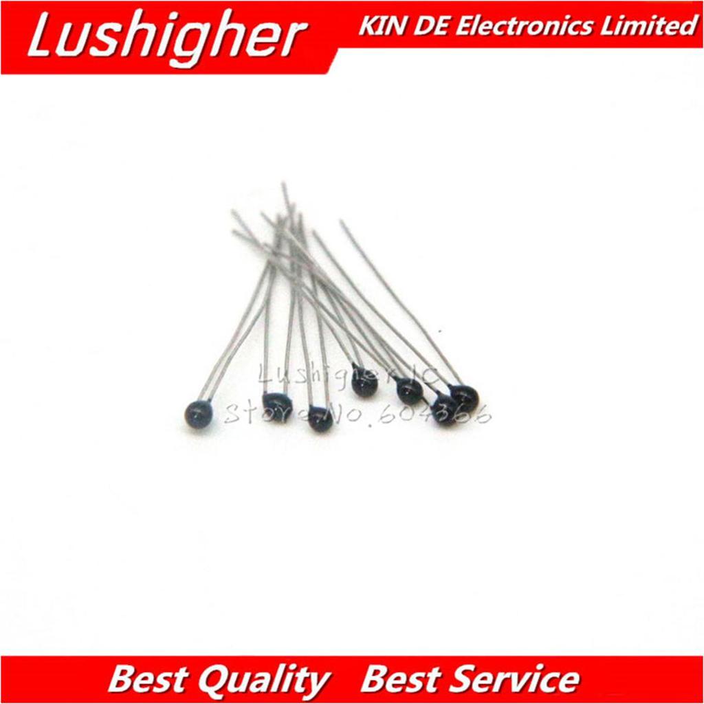 20 chiếc NTC MF52-103 3435 Điện trở 10K Ohm 3435K 1% NTC MF52-103 / 3435