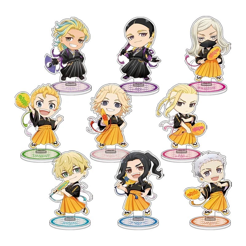 Standee Anime Tokyo Revengers mô hình mica acrylic Mikey Draken Chifuyu Baji Ran Rindo Haitani Sanzu