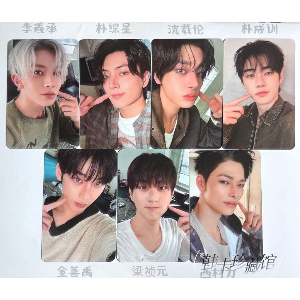 ENHYPEN mini7 muvve Photocard muvve Photocard HEESEENG JAKE Photocard