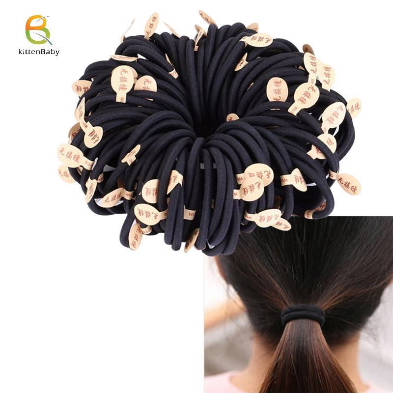 [Baby-t] 10 Dây buộc tóc Dây buộc tóc 4mm Thi Băng đô buộc tóc cho bé gái [mới]