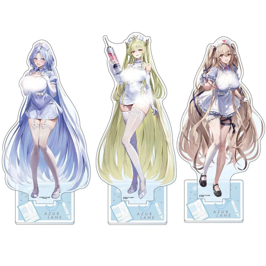 Azur Lane Azur Lane Azur Lane Hàng hóa Trang phục y tá Series Cùng phong cách Tự chế Acrylic đứng