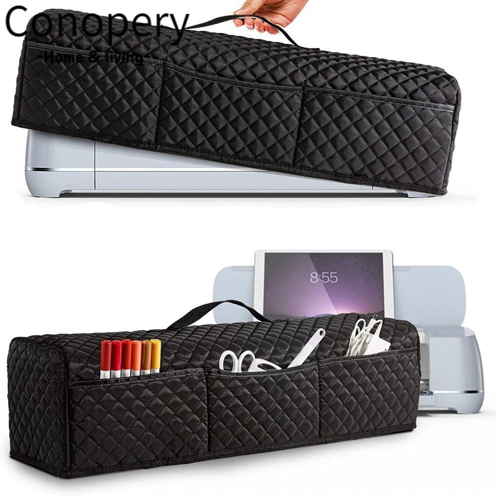 Vỏ máy CONOPERY, Nhẹ có túi che bụi đệm, Có thể gập lại cho phụ kiện Cricut cho Cricut Maker 3 / Mak