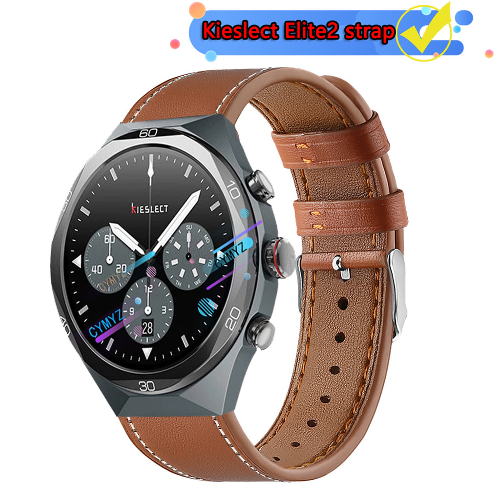 Dây đeo Kieslect Elite2 Dây da Kieslect AI Smartwatch Elite2 Dây đeo cổ tay thể thao