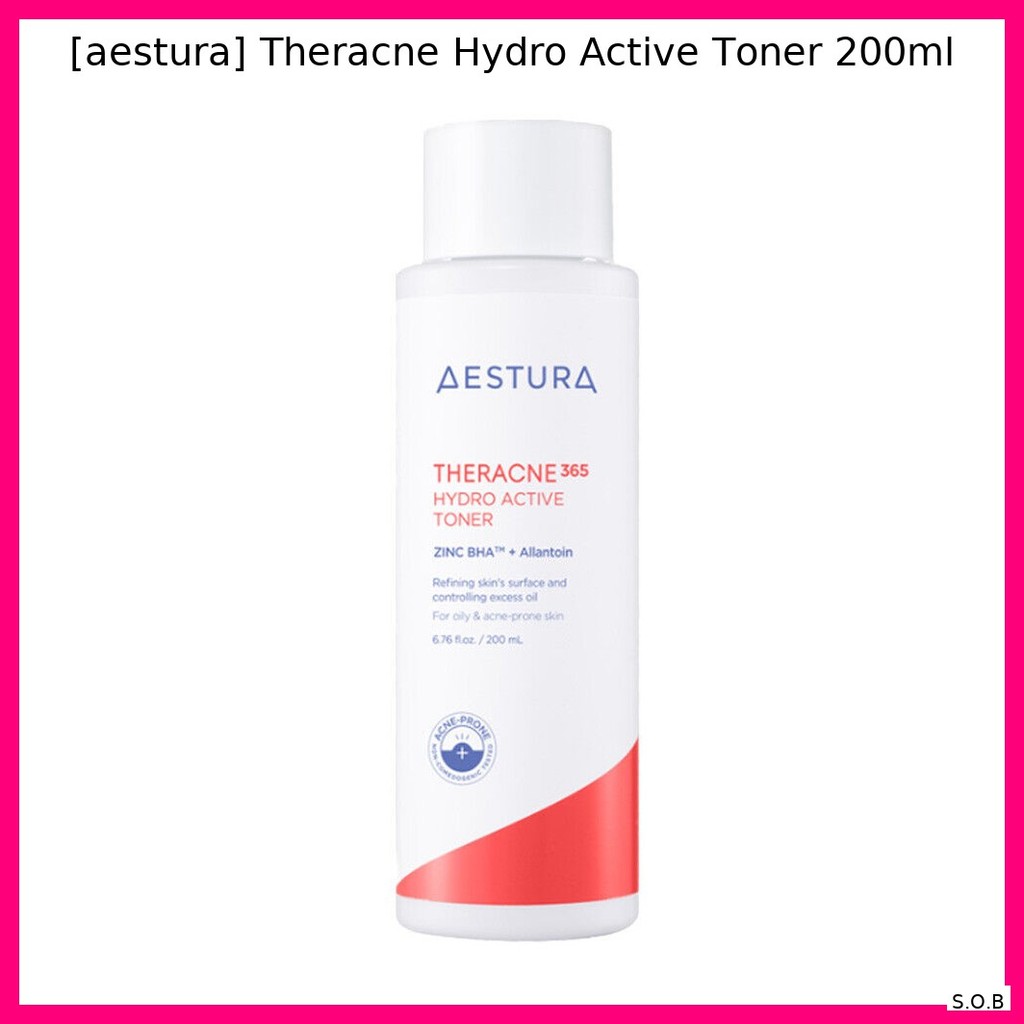 [aestura] Theracne Hydro Active Toner 200ml / Hydrating, Soothing của S.O.B