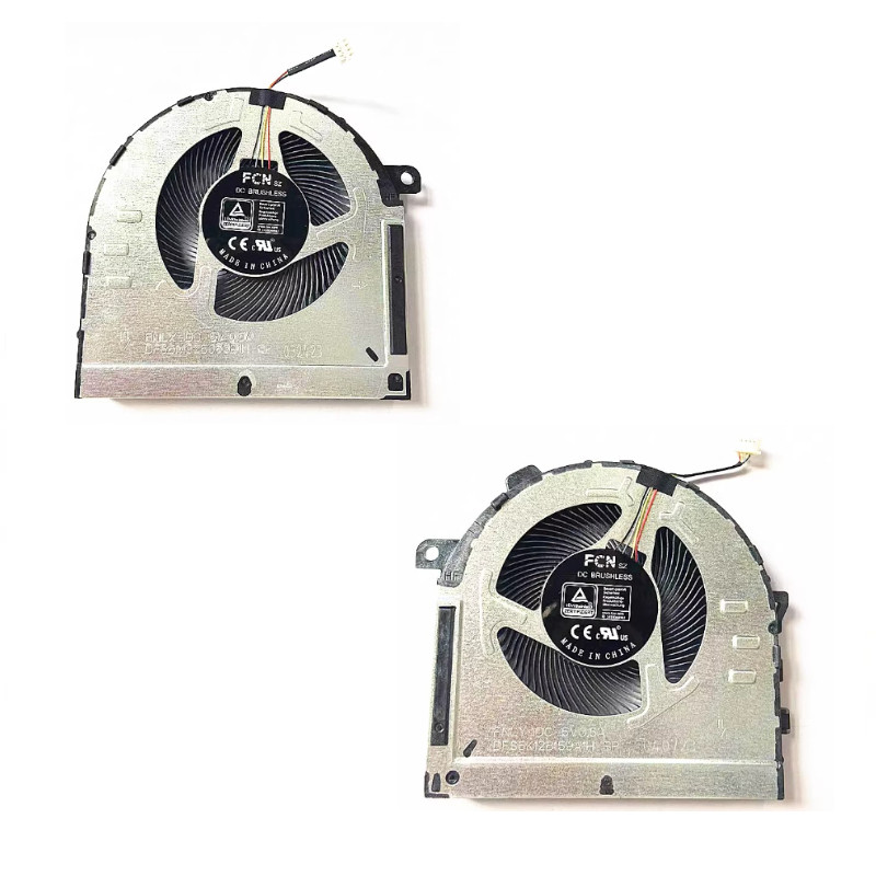 Dành Cho Lenovo Ideapad Gaming 3 15ACH6 82K2 3-15ACH6 CPU GPU Quạt Làm Mát Notebook Tản Nhiệt BAPB08