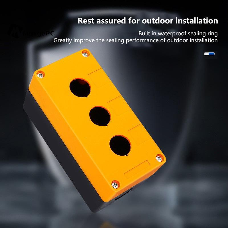 [Max-t] Khẩu độ cài đặt 22mm Chống nước Chống bụi LA38Lay 37X B2 Hộp điều khiển công tắc nút 1 / 2 /