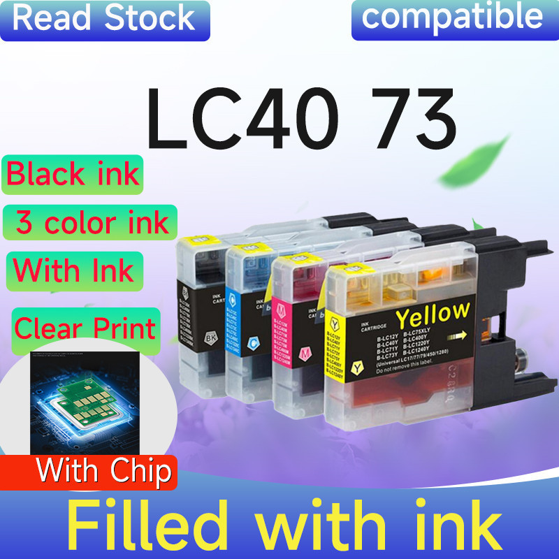 Tương thích LC400 lc40 lc71 lc73 lc75 lc1220 lc 1240 LC 12 lc 40 lc 71 lc 73 lc 75 Hộp mực cho Broth