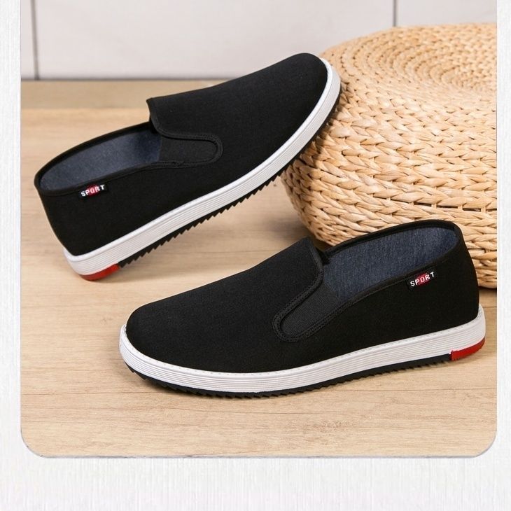 3520 Cũ Bắc Kinh Giày Vải Chống Thấm Nước Chống Cháy Nam Chống Trơn Trượt Thoáng Khí Thông Thường Ch