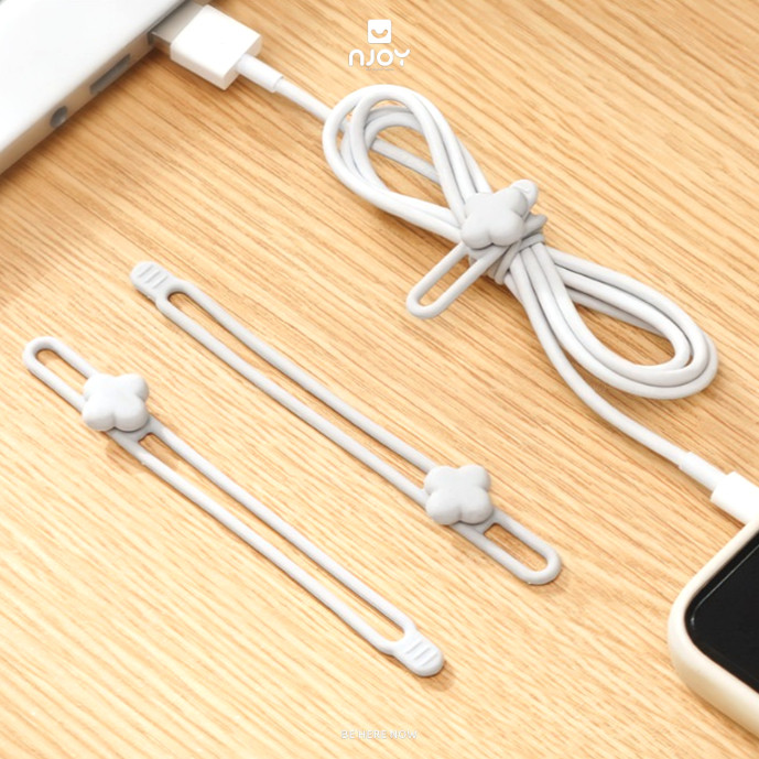 Vỏ Bọc Silicon Bảo Vệ Cáp Sạc Điện Thoại Chống Đứt Gãy Njoyshop