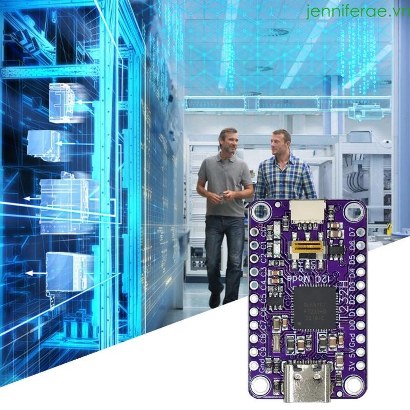 Jenniferae Plugs And Play USB To I2C Bộ chuyển đổi tốc độ UART 12Mbps USB sang UART FIFO SPI I2C Mô-