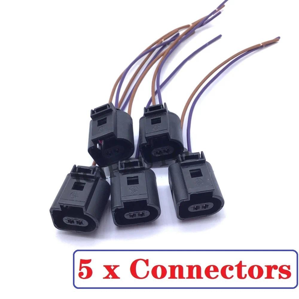 Đầu nối cảm biến nhiệt độ làm mát động cơ & Cảm biến nhiệt độ không khí xung quanh cho VW 06A919501,