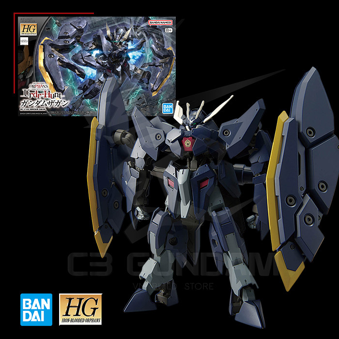 [BANDAI] MÔ HÌNH HG 1/144 Gundam Zagan HGIBO  C3 Gundam & TCG