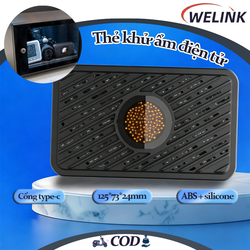 Máy hút ẩm có thể sạc lại，Máy hút ẩm hút ẩm cho pin lọc ống kính máy ảnh,Sillica Gel Hạt hấp thụ