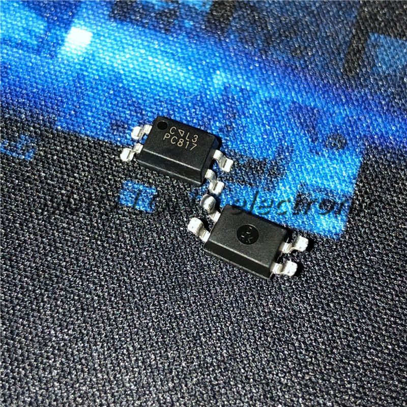 20 Cái / lốc PC817C SOP4 PC817-C SOP PC817 C SMD IC mới và nguyên bản Còn hàng