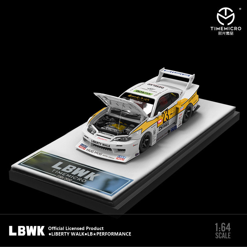 [PRE-ORDER] Mô hình xe TIME MICRO 1:64 LBWK S15 Open Lid Version, Size 23-Standard Edition