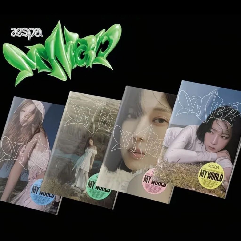 aespa album spicy MYWORLD album i phiên bản album