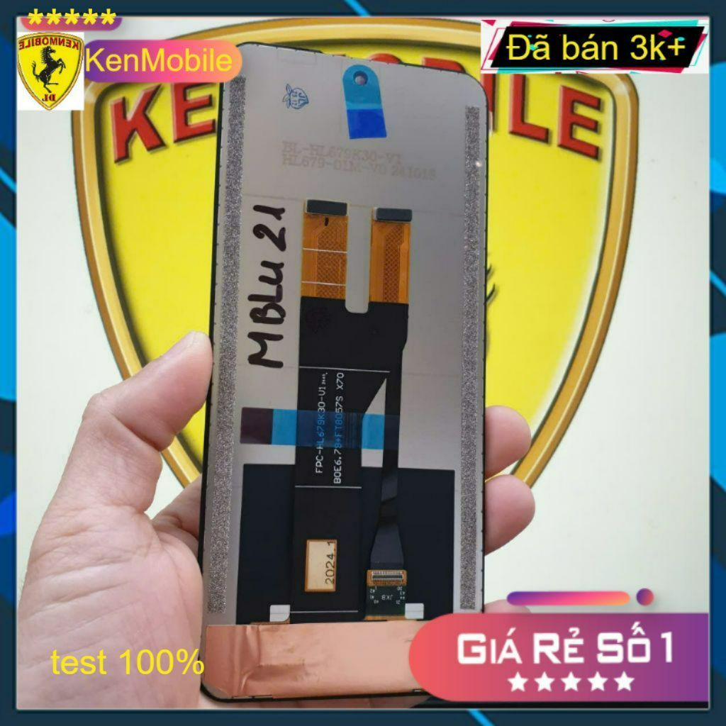 >< Màn Tương Thích Meizuu Mblu 21, Loại 1 (tặng keo và cường lực)