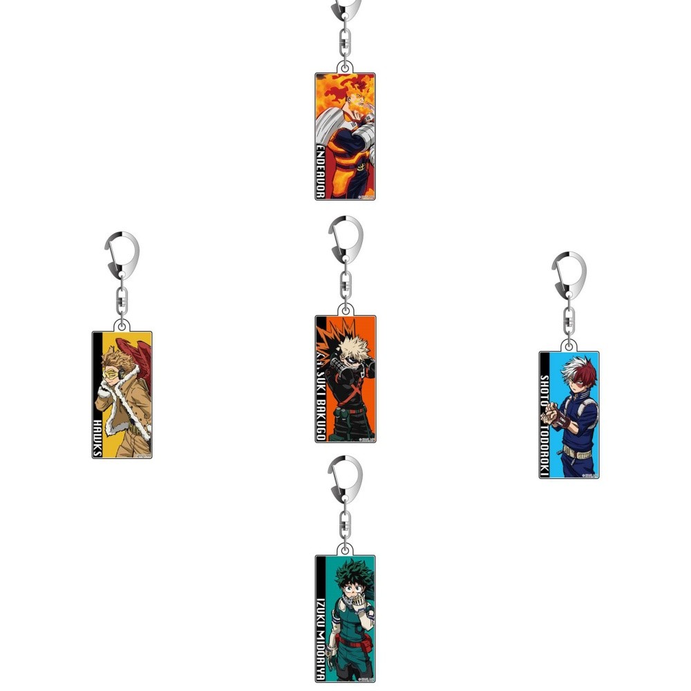 NEW HOT Anime  My Hero Academia Acrylic Keychain Pendant Bag Car Keychain  Cell phone Acrylic