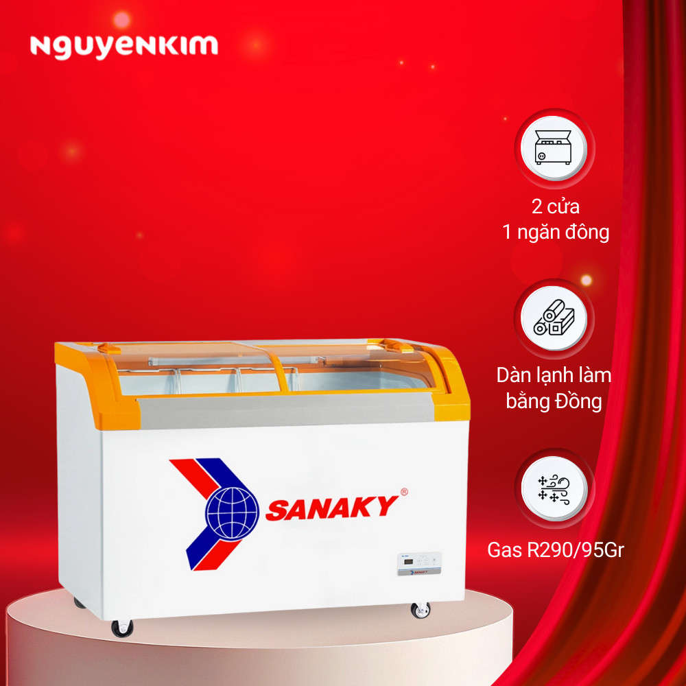 Tủ đông Sanaky 280 lít VH-3899KB