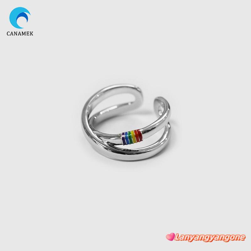 CANAMEK Mobius Rainbow Ring - Thiết kế độc đáo, xu hướng thời trang