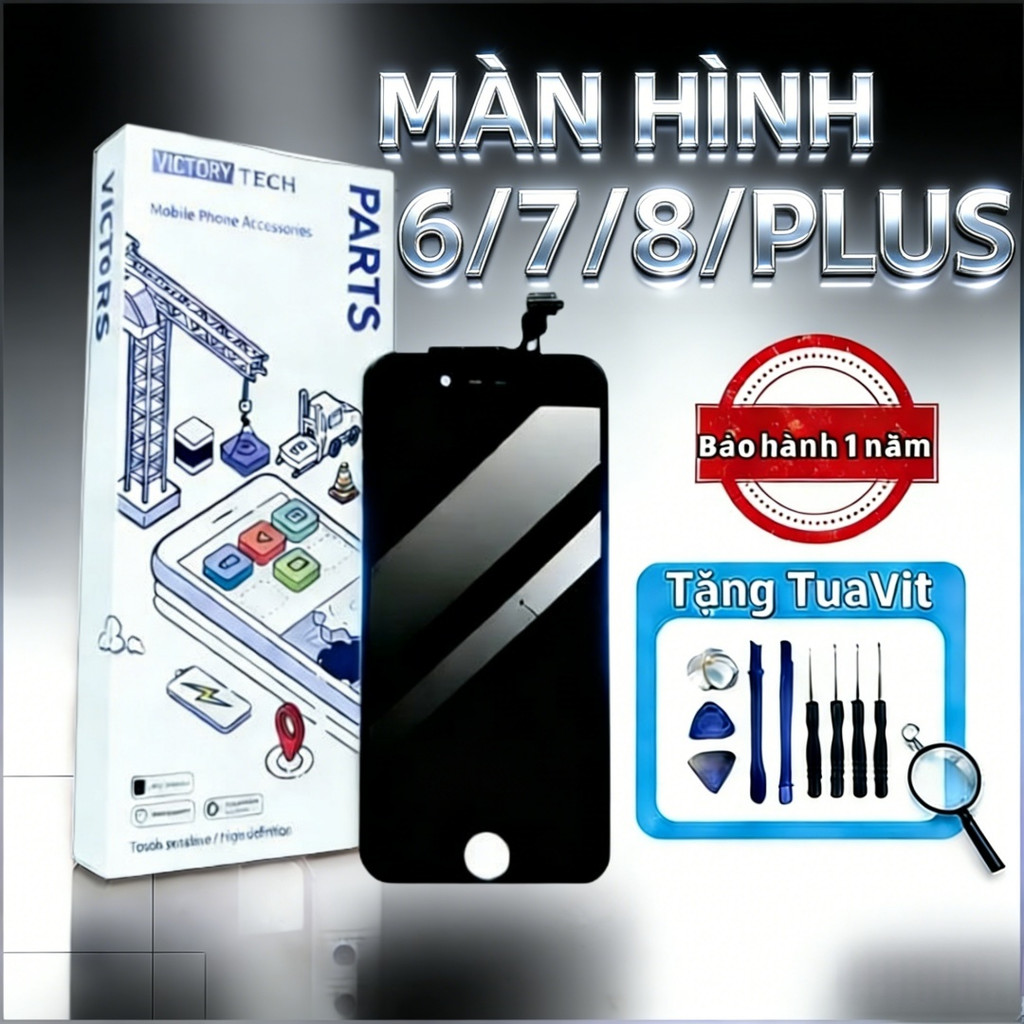 Màn hình cho ip 6,6PLUS 7,7PLUS,8,8PLUS ,màn hình lcd chính hãng  hiển thị sắc nét, cảm ứng mượt mà