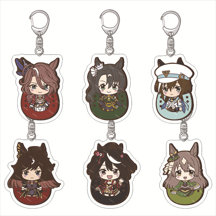 Kawaii Anime Pretty Derby  Figures Agnes Tachyon Mejiro McQueen Narita Taishin Cosplay Acrylic