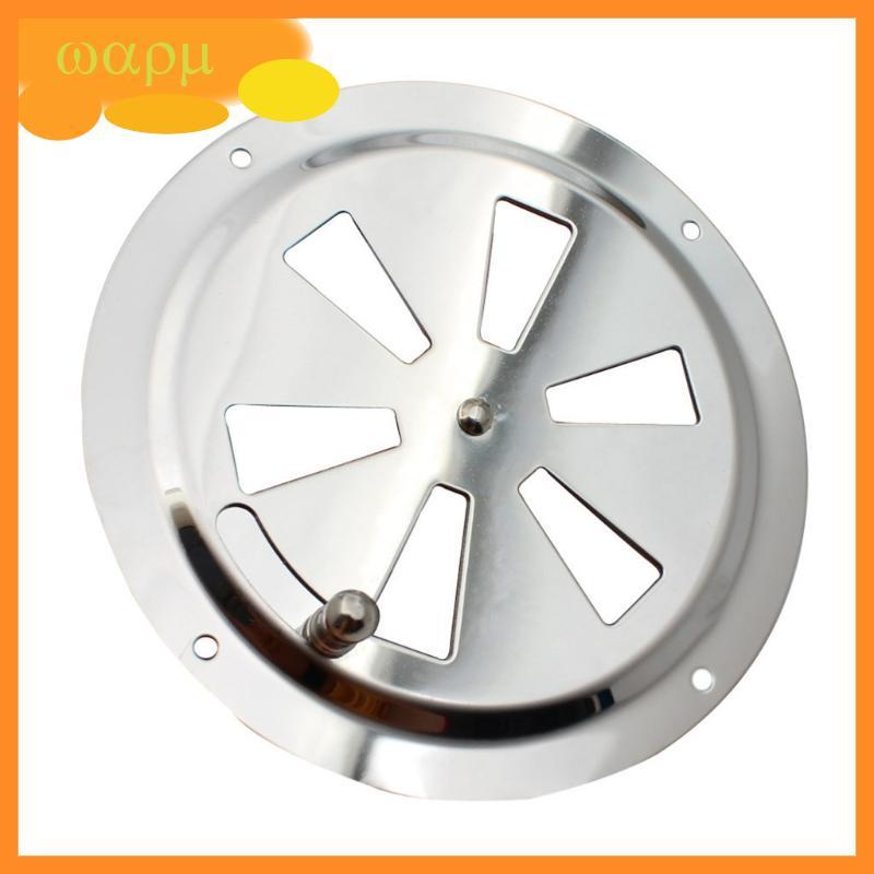 WMMB Air Vent Louver Cover Thay thế Tấm thông gió Cabin tròn bằng thép không gỉ cho phụ kiện thuyền 