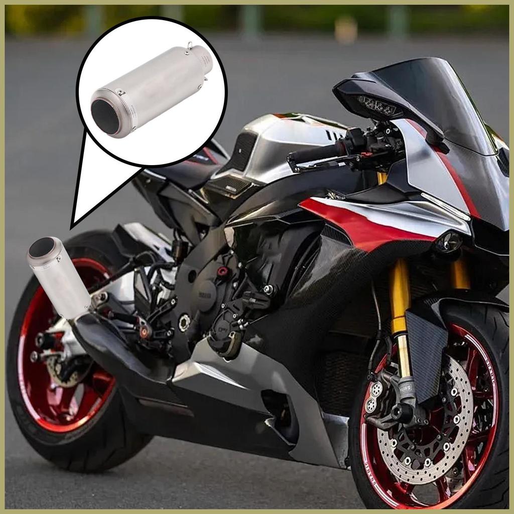 SC Project Xả Thép không gỉ SC Project Slip-On Xả 51mm / 60mm Universal Fit Hiệu suất cao SC abrtedv