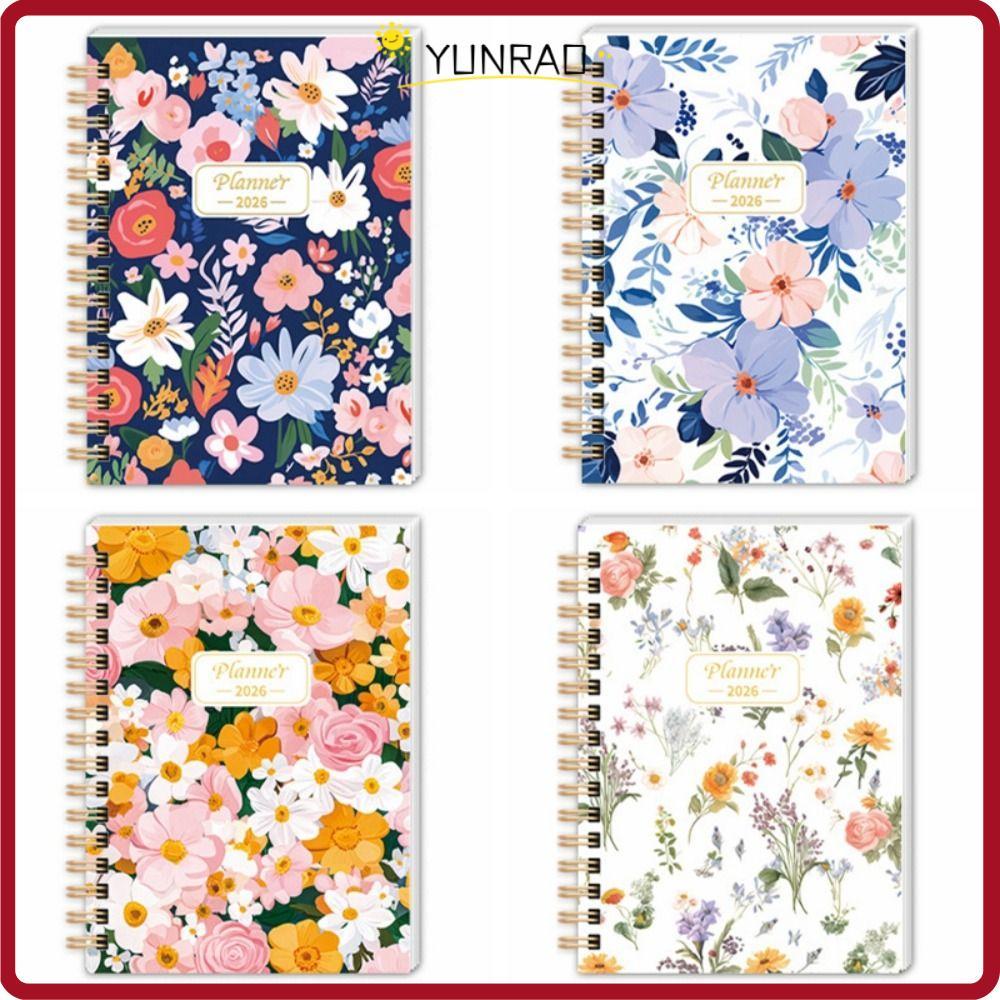 YUNRAO 2026 Planner, Chương trình nghị sự Lịch hàng tuần và hàng tháng 2026, A5 Jan.2026 - Dec.2026 