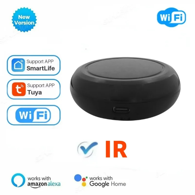 [ Tuya / SmartLife ] Điều Khiển Từ Xa Hồng Ngoại IR Thông Minh Bằng Wifi Cho Máy Lạnh Tivi Thiết Bị 