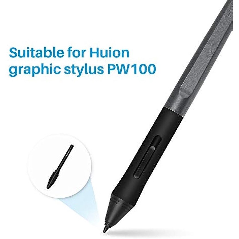 HUION 10 Gói Nibs Thay Thế PN04 Cho Máy Tính Bảng Vẽ PW100 Stylus, Thích Hợp Cho H610 ProV2 / H640P 