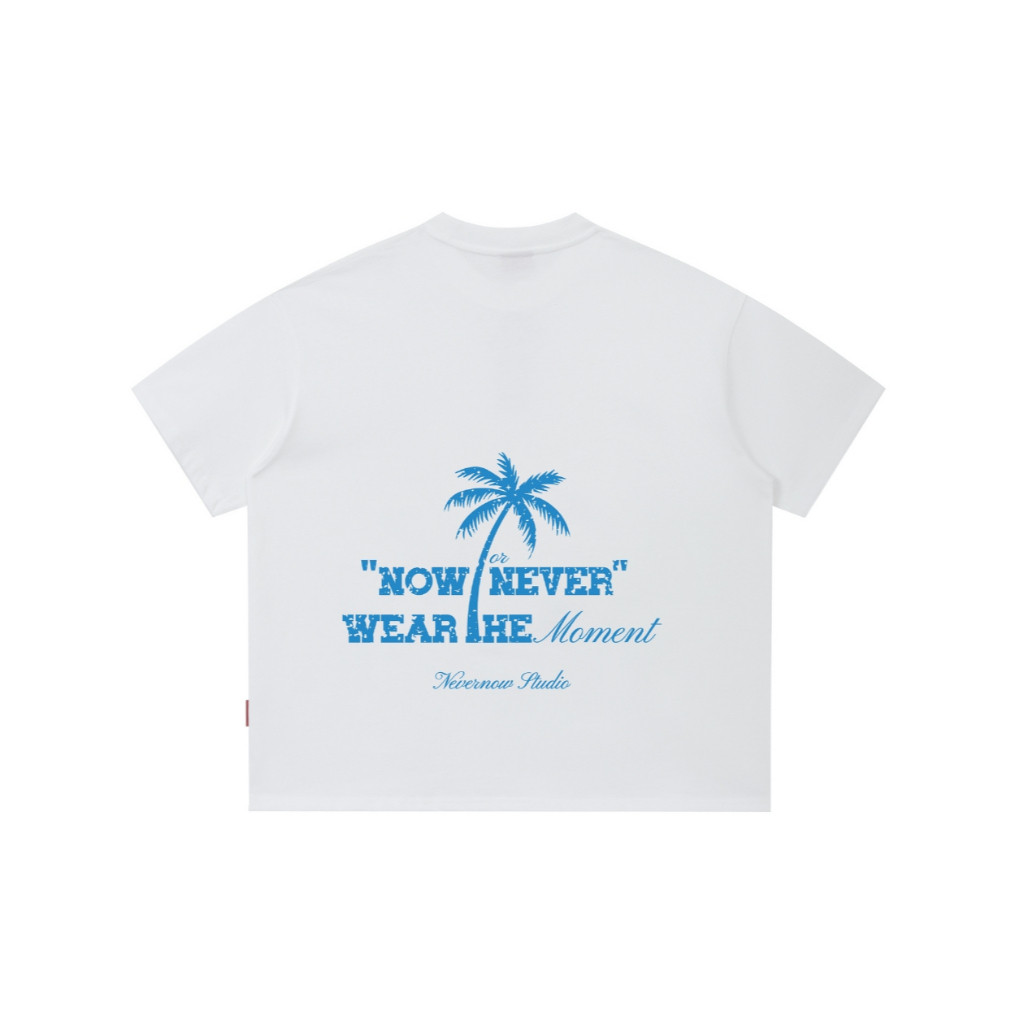 Áo Thun BOXY Nevernow Local Brand Palm Tree Boxy Tee Unisex Cotton - TN02