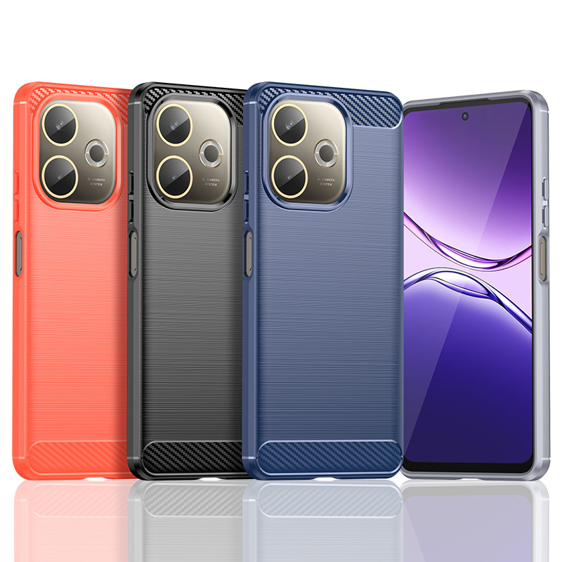 Ốp lưng OPPO A5 Pro 5G Vỏ nhựa TPU mềm bằng sợi Carbon cho Ốp điện thoại OPPO A5 Pro 4G