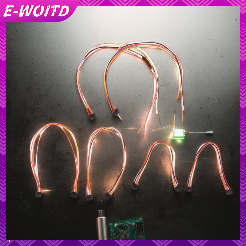 E-WOITD 2 Chiếc Cho DJI O3 Bộ Điều Khiển Chuyến Bay Cắm Trực Tiếp 6P Cáp Kết Nối 10cm / 15cm / 20cm 