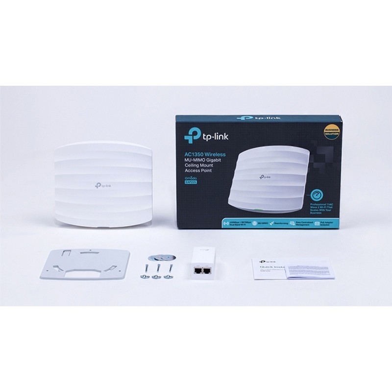 [Siêu Sale] [Chính hãng] Bộ phát Wifi Gắn Trần Gigabit AC1350 MU-MIMO TP-LINK TL-EAP225