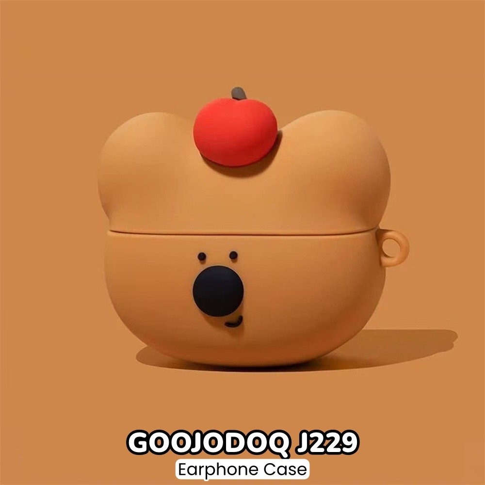 [Cung cấp trực tiếp] Dành cho Vỏ GOOJODOQ J229 Vỏ tai nghe silicon mềm Cặp đôi Phim hoạt hình dễ thư