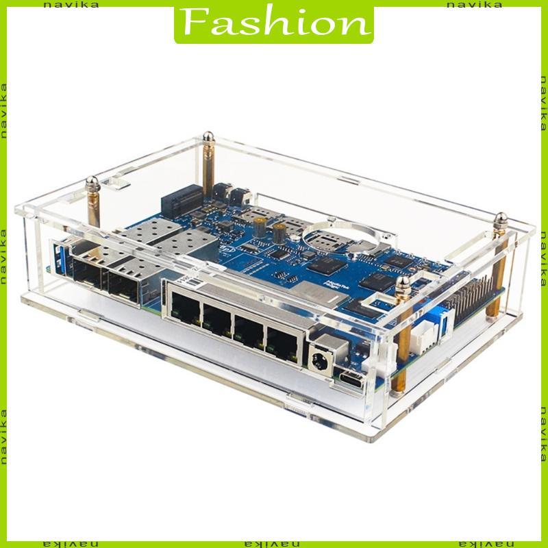 Hộp đựng Acrylic chức năng NA cho Banana Pi Truy cập tiện lợi vào giao diện
