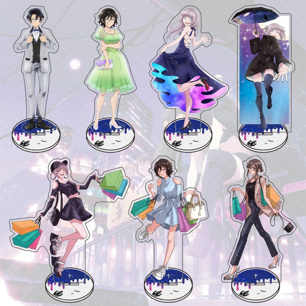Anime Call Of The Night Acrylic Standee Yofukashi No Uta Cosplay Nanakusa Nazuna Yamori Ko Figures D