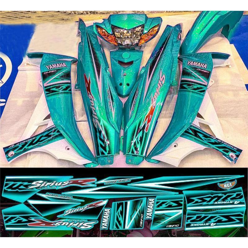 Tem sirius R màu lựa chọn MSX 036 [Decal] TB