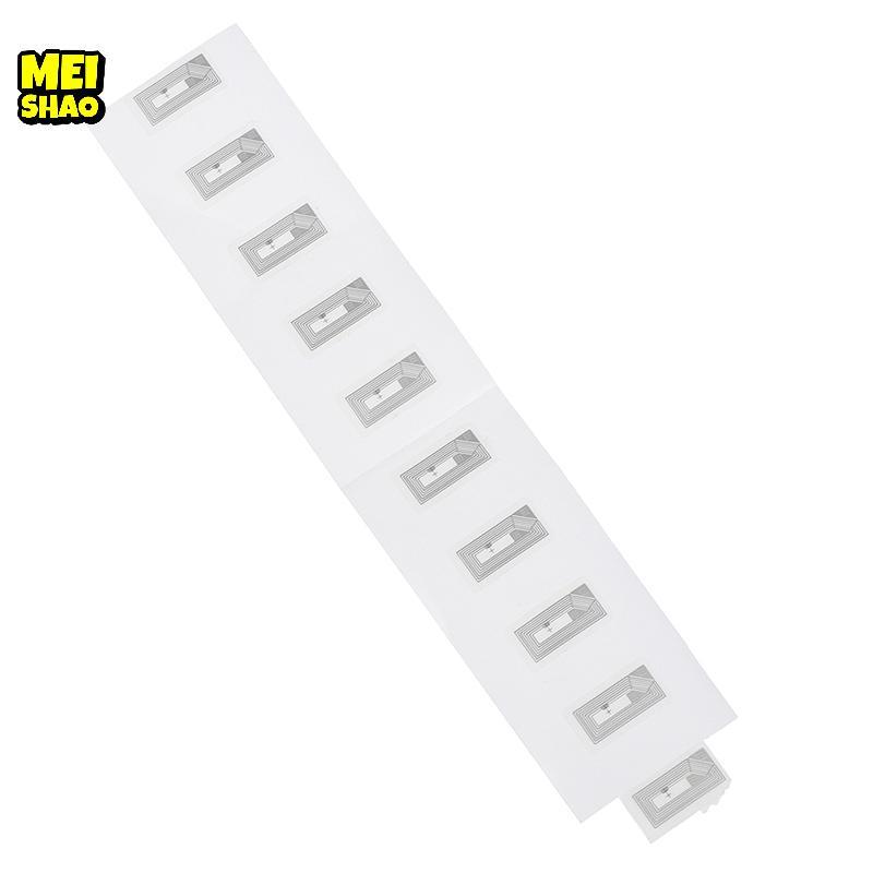 MeiShao 100 Chiếc NFC Chip Ntag213 Stier Wet Inlay 2 * 1cm 13.56 MHz RFID NTAG213 Thẻ Nhãn Đẹp