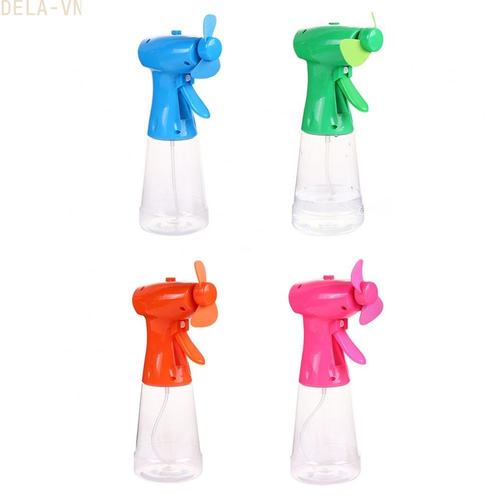 Battery Powered Mist Fan Adjustable Misting Compact And Portable For Hot Summers#DELA
