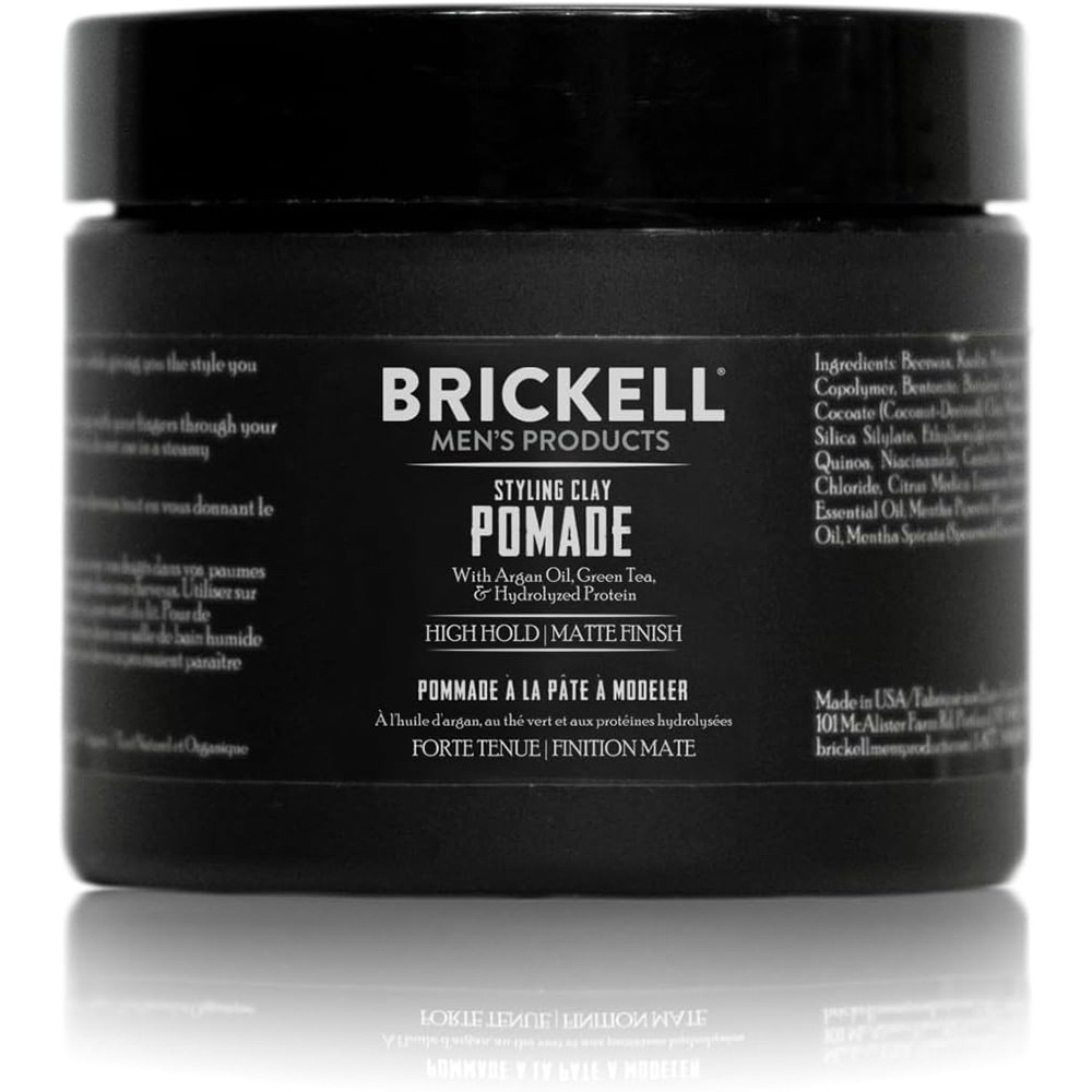 Brickell styling clay hair cream -2 Ounce